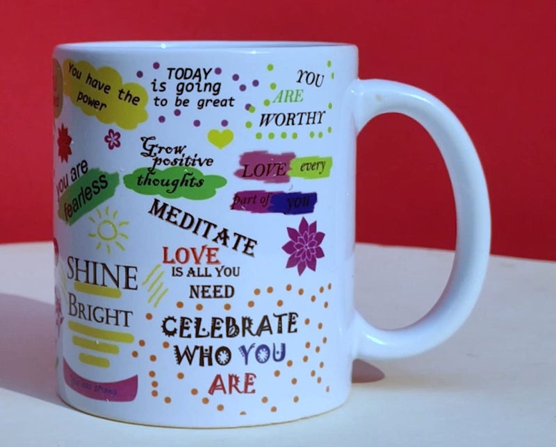 DAYS Mindfulness Mug Inspiration Mug Positive Mug Motivational Mug Law of Attraction Anxiety Manifest Mindset Mental Health Self Love Coffee Mug B091PXRWT2 - Image 3