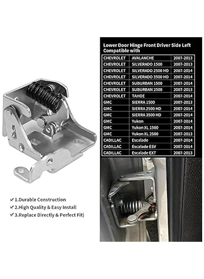 Generic High - Quality Lower Front Left Door Hinge - Durable, Precision - Crafted for Smooth Door Opening and Closing, Easy to Install Replacement Part 20969645  - Image 2