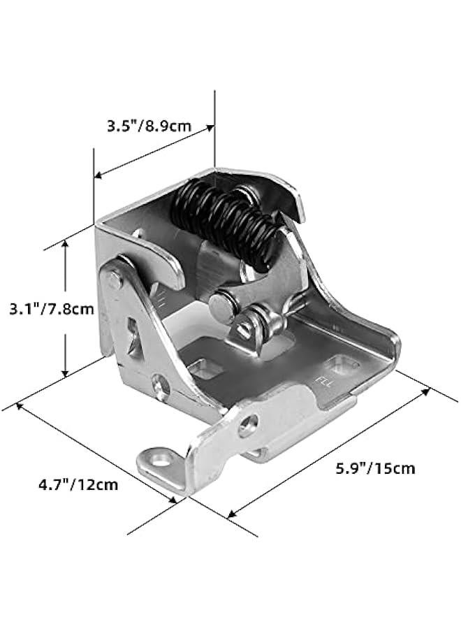 Generic High - Quality Lower Front Left Door Hinge - Durable, Precision - Crafted for Smooth Door Opening and Closing, Easy to Install Replacement Part 20969645  - Image 3
