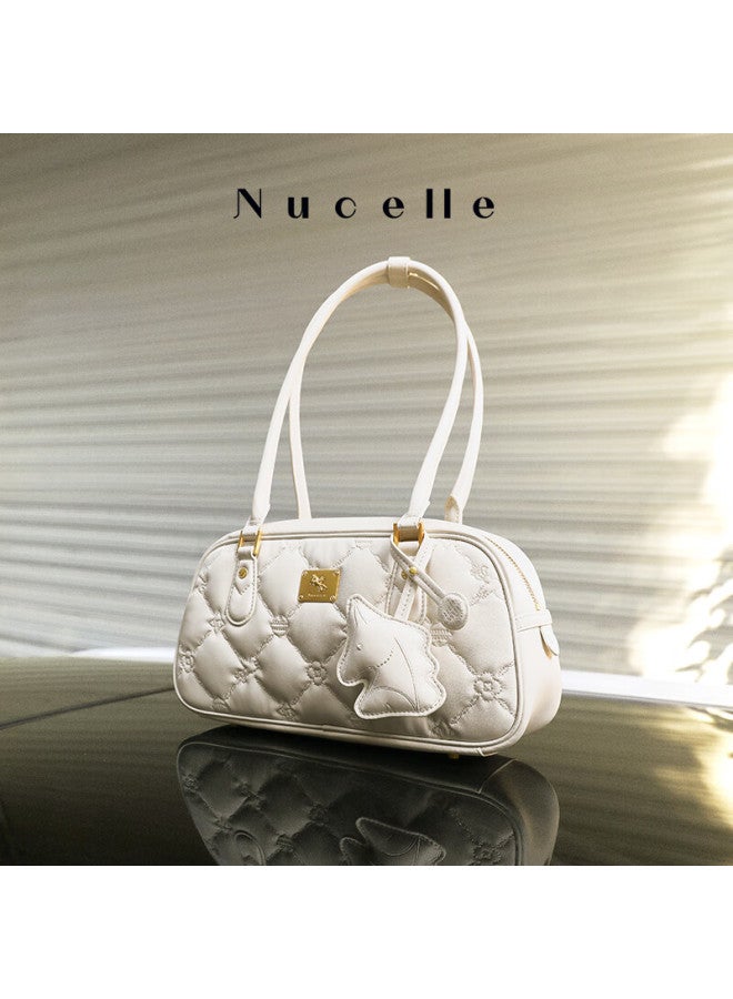 Nucelle Shen Yue Same Style Pegasus Bowling Bag, Boston Bread Bag, Shoulder Underarm Bag, New Year Birthday Gift For Girlfriend - Image 3