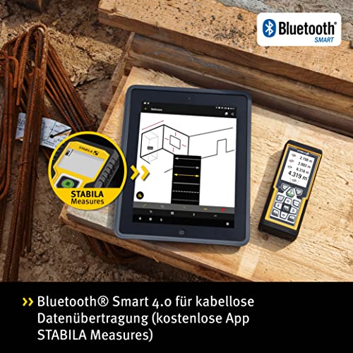 Stabila 6520 Laser Distance Measure with iPad iPhone App - Image 4