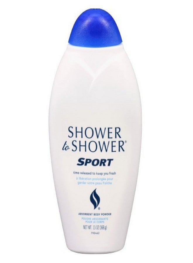 SHOWER TO SHOWER Body Powder Sport 8 oz, Talc Free (Pack of 3) - Image 5