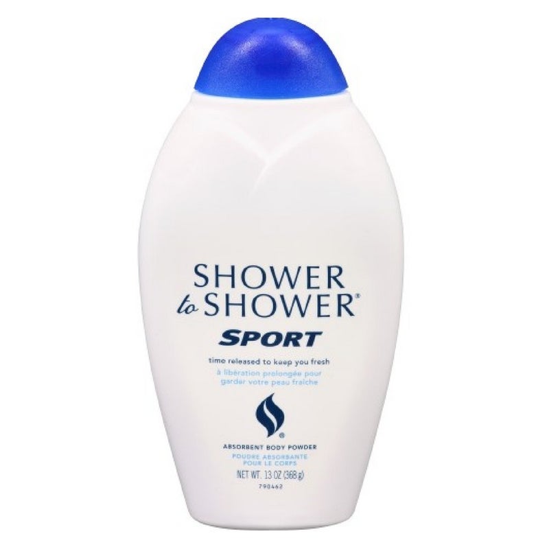 SHOWER TO SHOWER Body Powder Sport 8 oz, Talc Free (Pack of 3) - Image 2