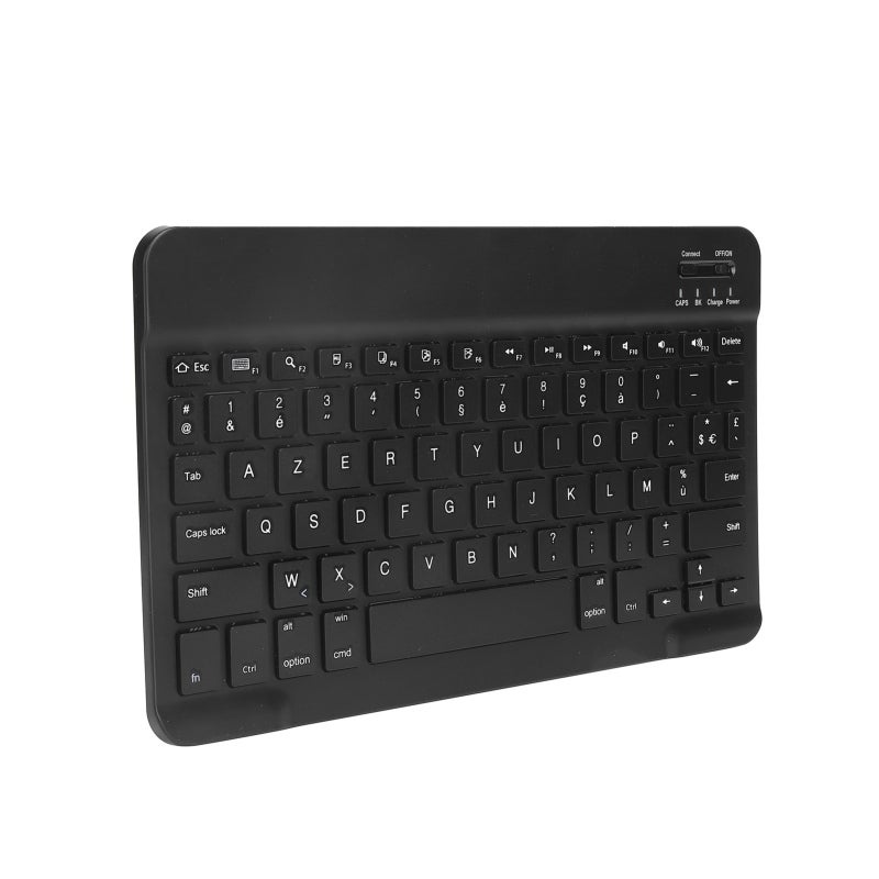 Portable Bluetooth Keyboard: 3.0, Brushed Metal Non-Slip Panel, Ultra-Thin Lightweight Quiet Typing - Waterproof Dustproof, Wireless Tablet Keyboard for IOS Android Smartphones Laptops Travel Business - Image 1