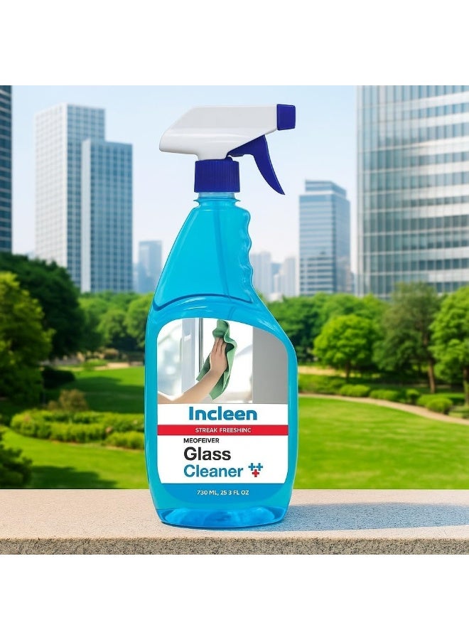 incleen Glass Cleaner Streak-Free Shine 750ml - Image 2
