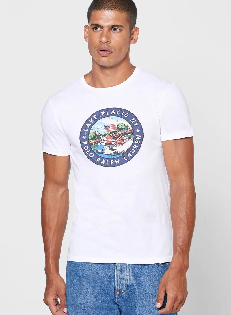 POLO RALPH LAUREN Lake Placid Crew Neck T-shirt