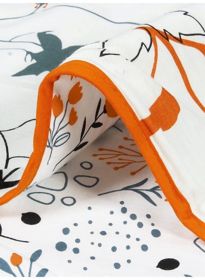 Story@Home Cotton 100% Cotton Reversible Dohar Single Bed AC/Blanket/Quilt Single (Grey and Yellow, 86" x 56") - Image 5