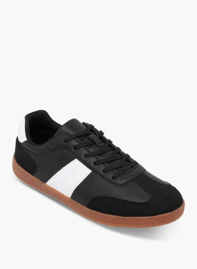 LBL By Shoexpress BLACK Men Lace-Up Ankle Sneakers for Men | Best Price UAE
