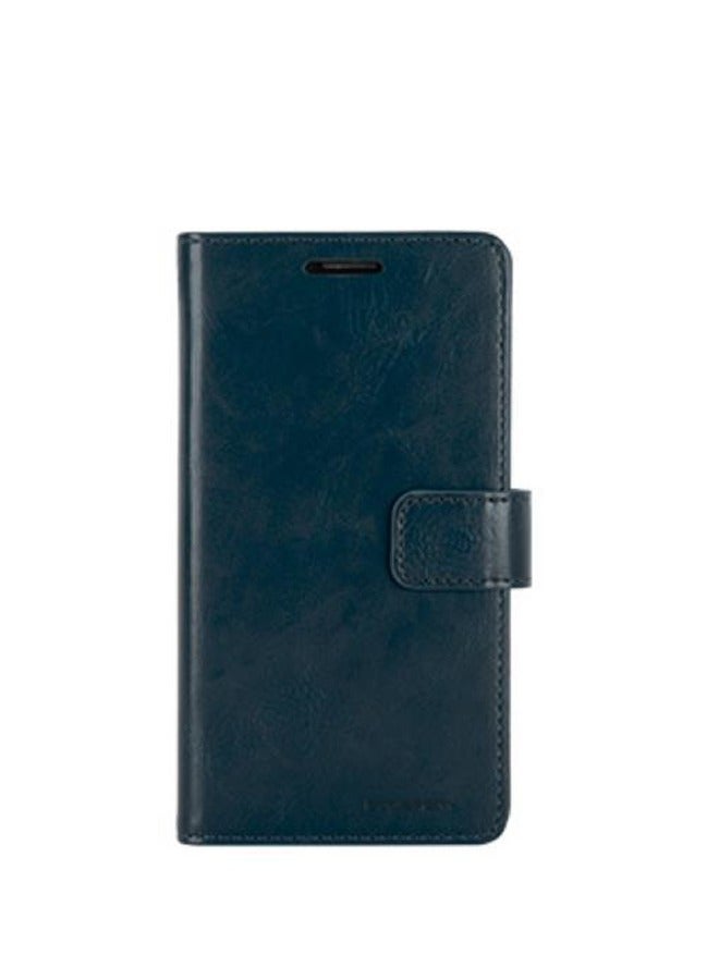 GOOSPERY Leather Protective Case Cover For iPhone 15 Blue - Image 1