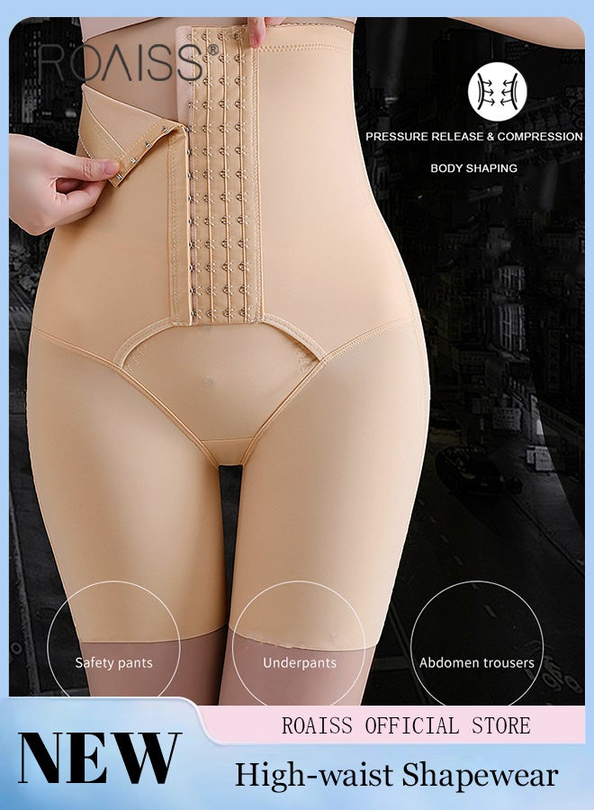 roaiss High Waist Tummy Control Underwear for Women Excellent Quality Lightweight Breathable Skin-Friendly Postpartum Corset Underwear Ladies Tighten Waist Abdomen Buttocks Lift Slimming Undies - Image 1