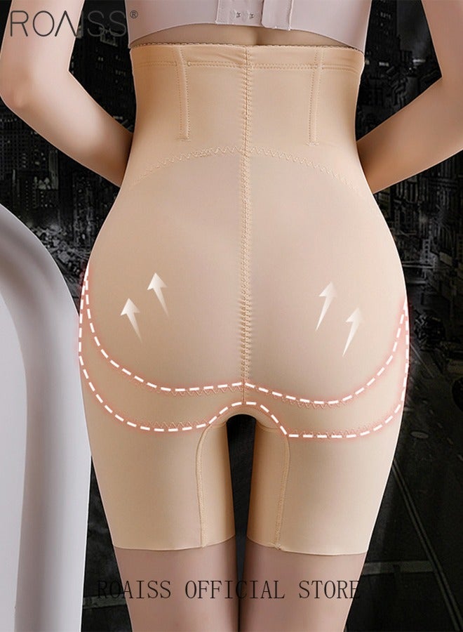 roaiss High Waist Tummy Control Underwear for Women Excellent Quality Lightweight Breathable Skin-Friendly Postpartum Corset Underwear Ladies Tighten Waist Abdomen Buttocks Lift Slimming Undies - Image 4