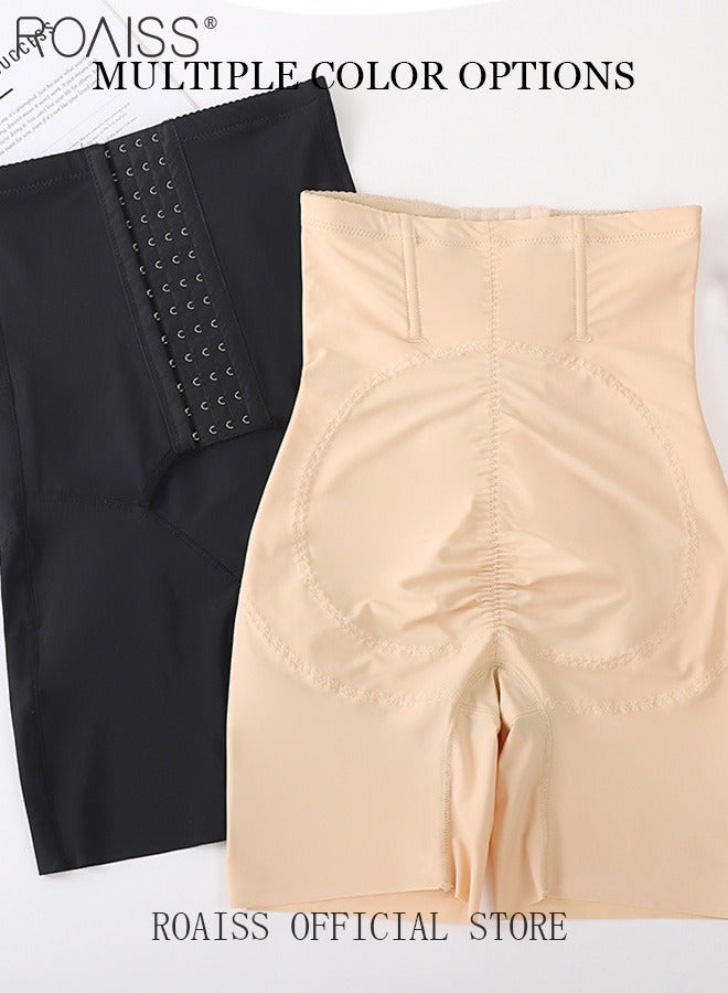 roaiss High Waist Tummy Control Underwear for Women Excellent Quality Lightweight Breathable Skin-Friendly Postpartum Corset Underwear Ladies Tighten Waist Abdomen Buttocks Lift Slimming Undies - Image 2