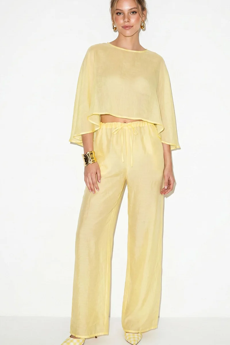 بيانكو لوتشي LUCCI Women's Two-Piece Coordinated Set