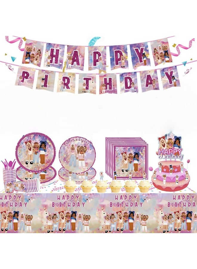 Party Corner Pink Birthday Party Decorations - Image 1