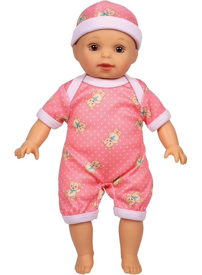Lotus Caucasian 2 Soft Bodied Baby Doll 11.5 Inch Size - Image 1