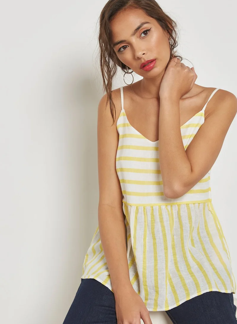 VERO MODA Striped Cami Top