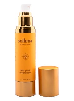 Solluna by Kimberly Snyder Feel Good Moisturizer  Hydrating Collagen Boosting  AntiAging Moisturizer with Natural Retinol Alternative Natural Oils Plant Stem Cells  Extracts  Vegan  NonGMO