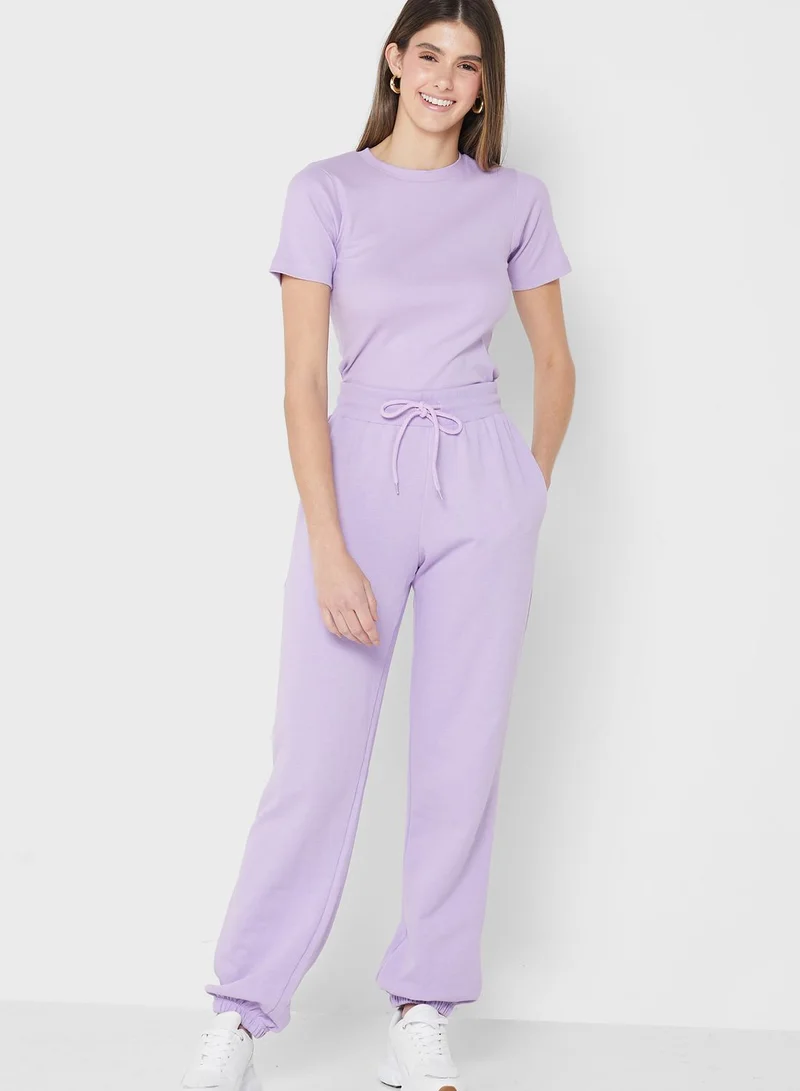 Ginger Basics Henley Ribbed T-Shirt