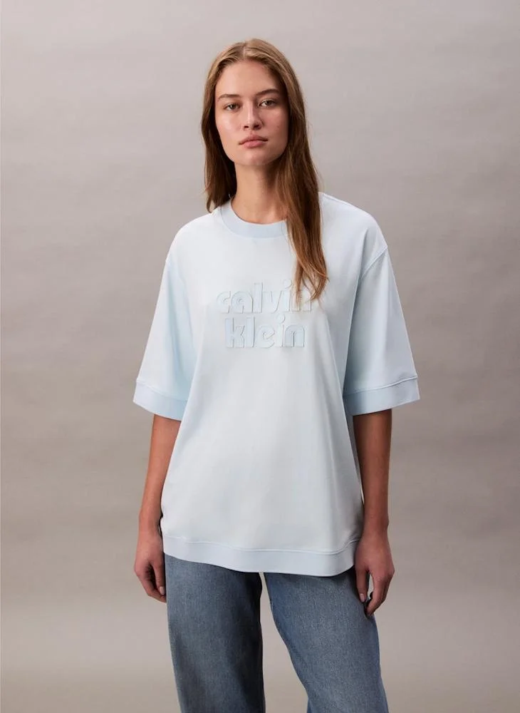 كالفن كلاين جينز Graphic Oversized Crew Neck T-shirt