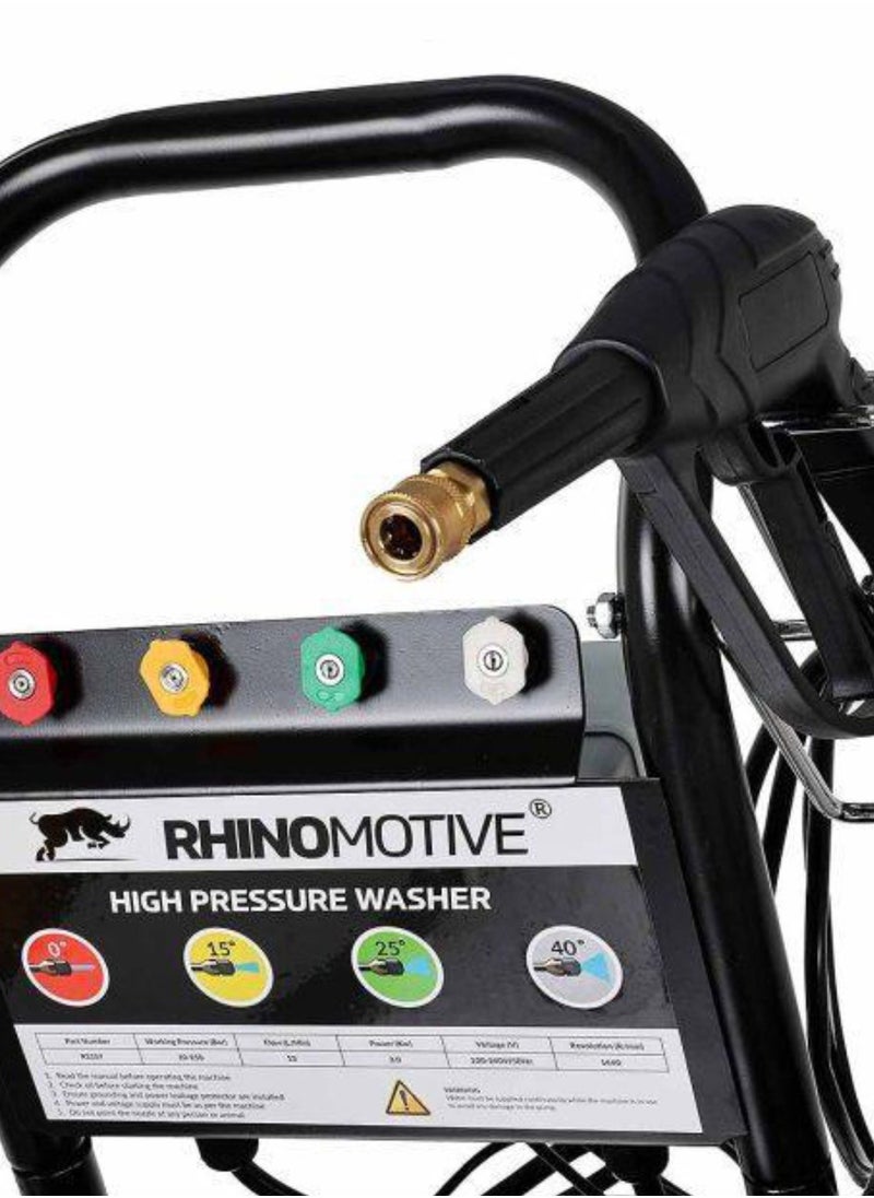 RHINOMOTIVE RHINOMOTIVE -Automotive High Pressure Washer with rotating point jet for removing stubborn dirt  - Image 4
