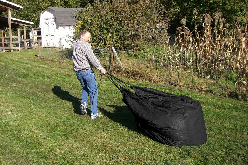 Dry Top 6' x 6' Dry Top Black Drawstring 8-mil Poly Tarp Item #500660 - Image 2