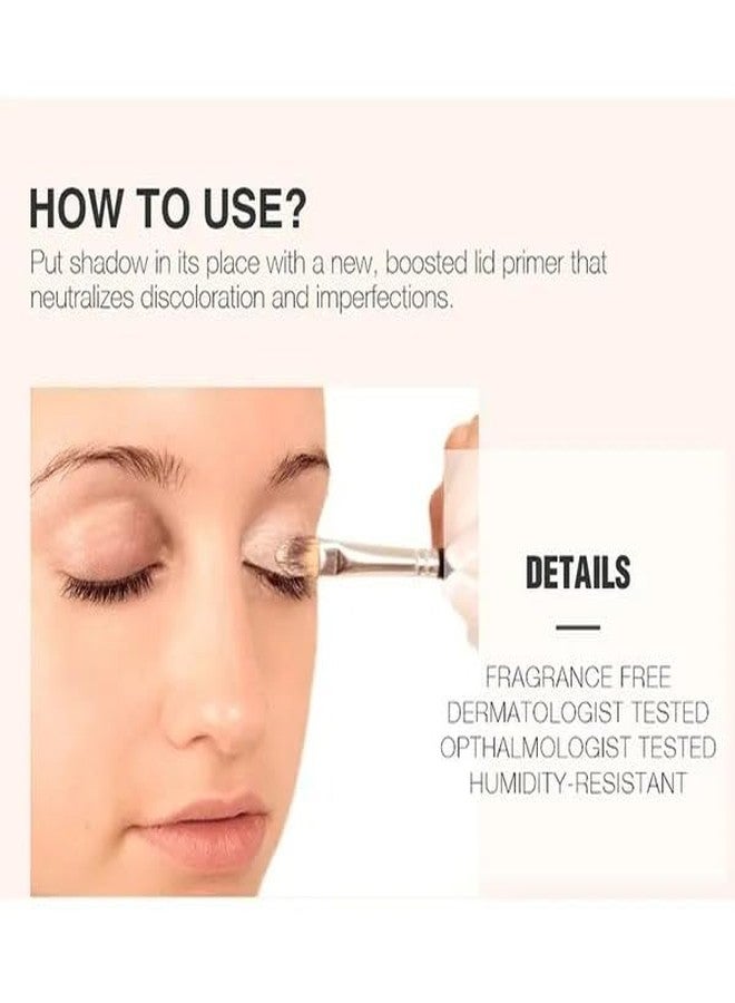 COSLUXE O TWO O Eye Primer, Universal Cooling Eyeshadow Primer, 5.5g Eyeshadow makeup base primer, Eyeshadows primers, Eye base primers, (01 - NATURAL) - Image 5
