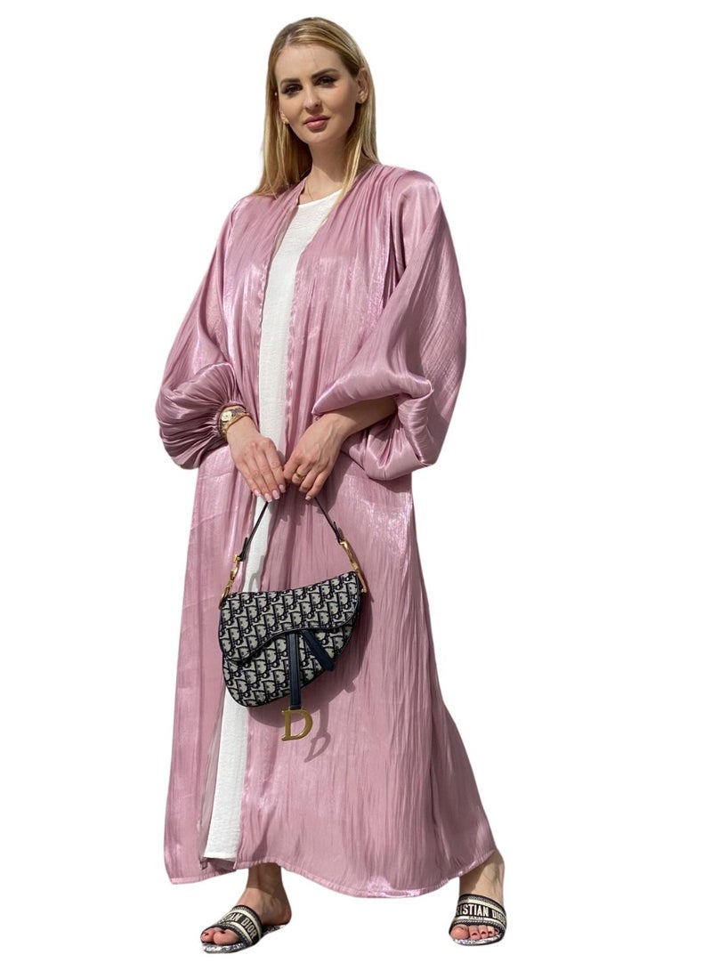 Moistreet Abaya Set Comes With Under Dress and Sheila - Image 2
