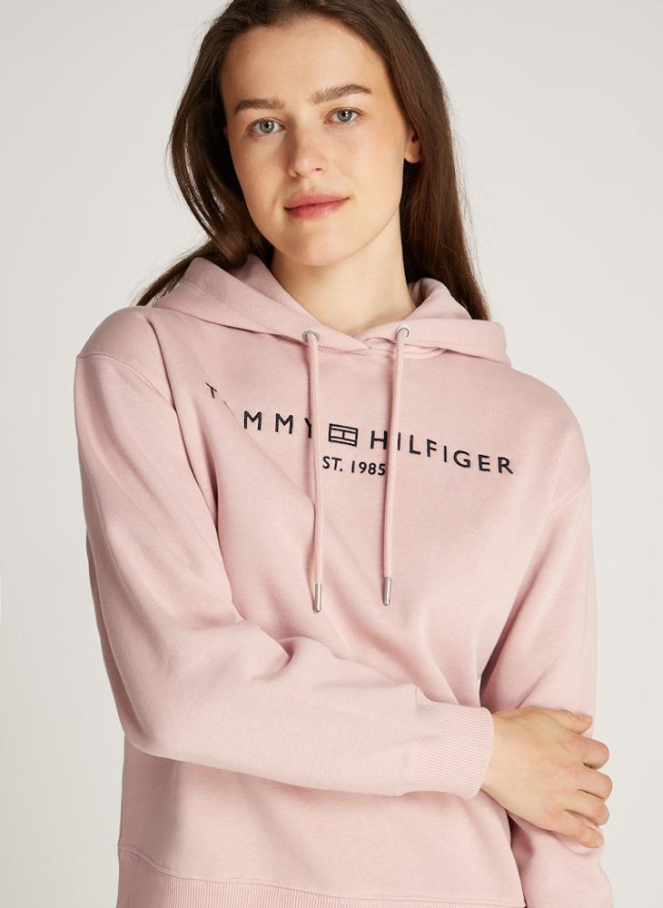 TOMMY HILFIGER Embroidered Pullover Hoodie  - Image 3