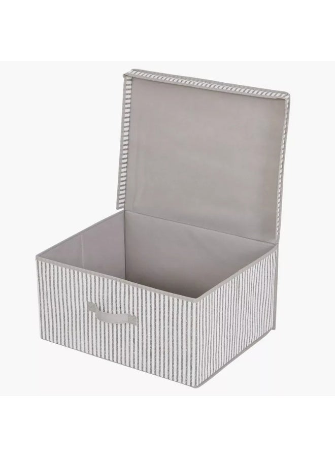 Ebase Storage Box Beige/Grey 50x40x25cm - Image 3
