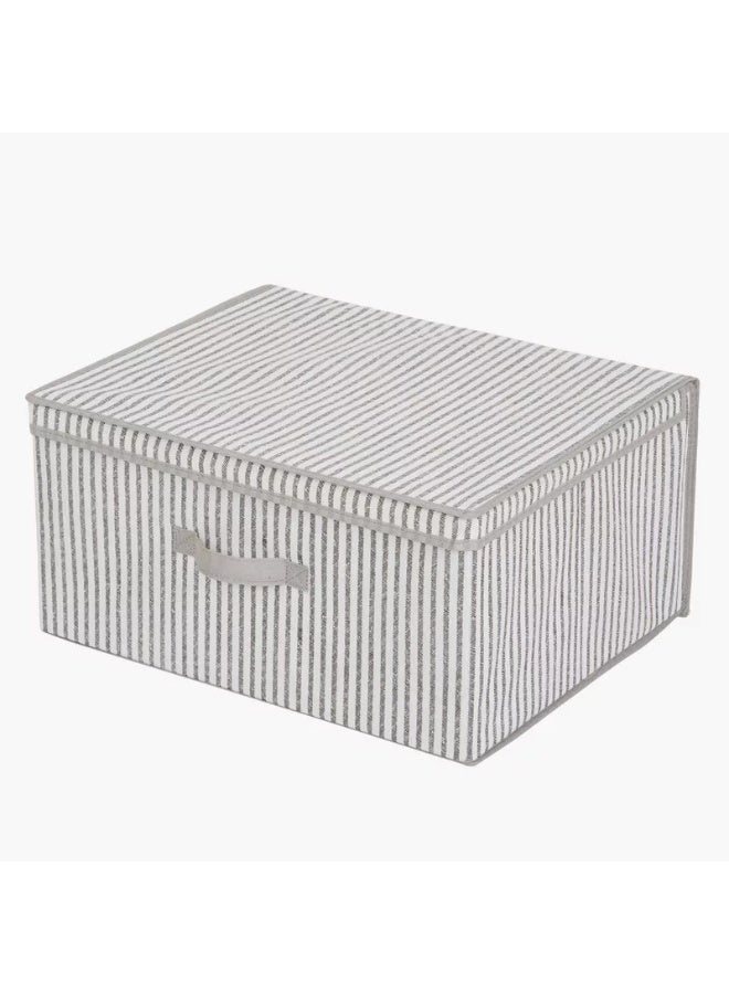 Ebase Storage Box Beige/Grey 50x40x25cm - Image 1