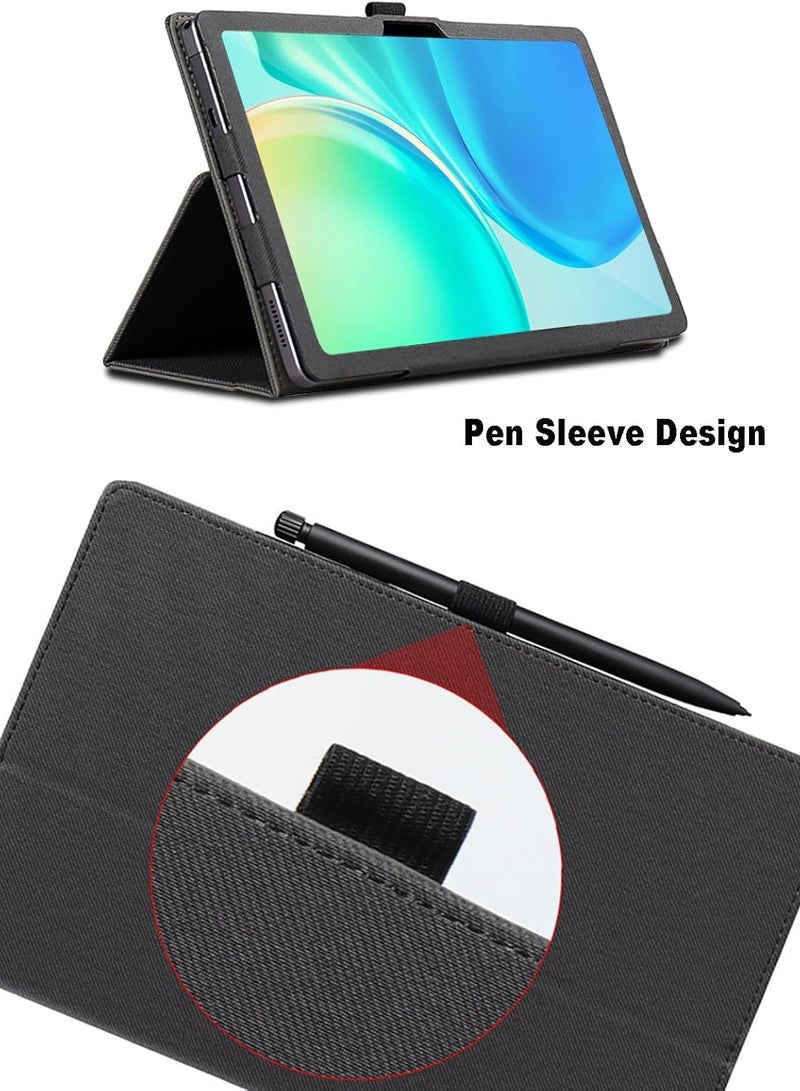 Case Compatible with Blackview Tab 90 Wifi Tablet 10.92 inch, PU Leather Protective Cover Case with Magnetic and Seat Belt for Blackview Tab 90 Wifi  - Image 4