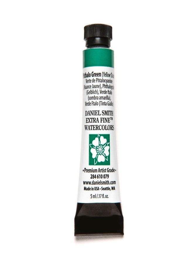 Daniel Smith Extra Fine Watercolor Paint, 5ml Tube, Phthalo Green(YS), 284610079 - Image 1