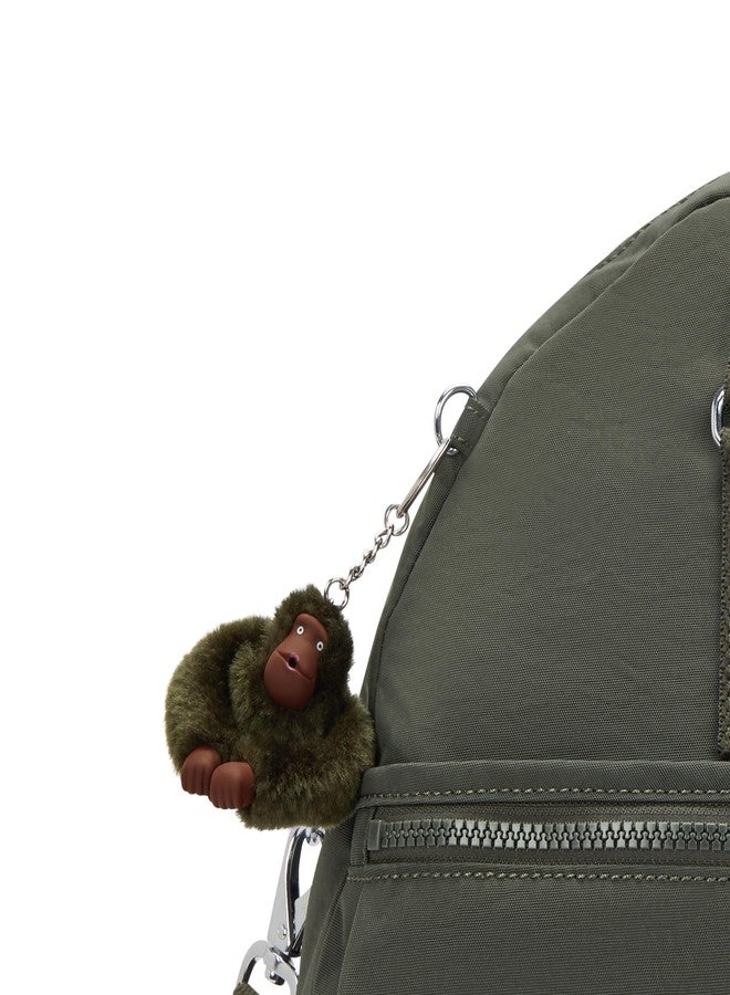 KIPLING KIPLING حقيبة كيبلينج النسائية يوجينا، مصنوعة يدويًا، مزودة بحزام كتف قابل للإزالة، وجيوب خارجية، وحقيبة سفر من النايلون. - Image 5