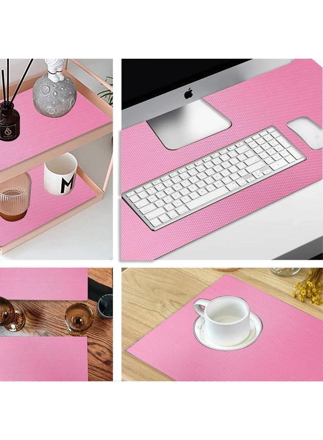 ElastPro Food Grade Washable Anti Slip Mat/Sheet for Fridge, Shelf Liner, Table, Kitchen Drawer mat (Diamond Pink, 5 Meter) - Image 4