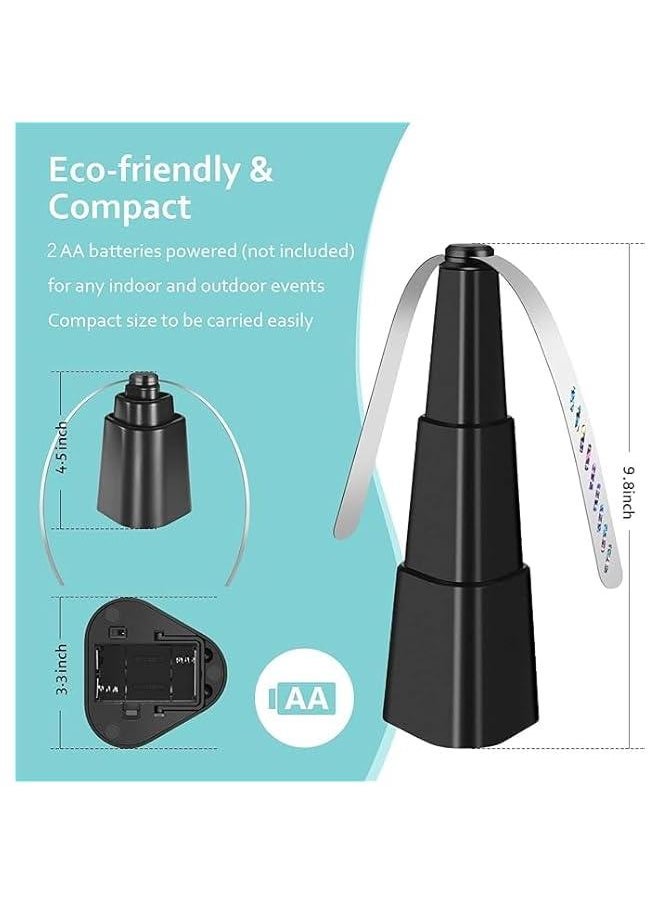 HOOKOR 2 Pack Fly Fans for Tables, Fly Repellent Fan Indoor Outdoor with Blades Keep Flies Away, Batteries Powered Bug Repellent Outdoor for Picnic, Party, Restaurant, Kitchen, and BBQ (2 Pack)  - Image 2
