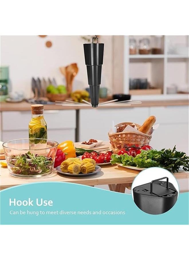 HOOKOR 2 Pack Fly Fans for Tables, Fly Repellent Fan Indoor Outdoor with Blades Keep Flies Away, Batteries Powered Bug Repellent Outdoor for Picnic, Party, Restaurant, Kitchen, and BBQ (2 Pack)  - Image 5