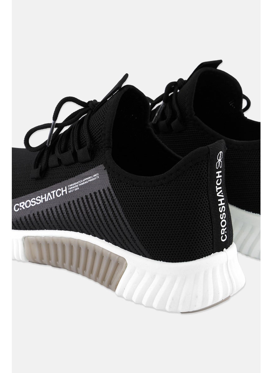 CROSSHATCH Men Lace Up Training Shoes, Black  - Image 2