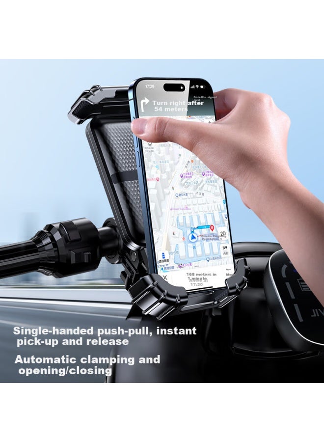 Samtogo Electric Bike Phone Holder Rider Special Motorcycle Bicycle Mountain Bike Second Lock Phone Holder Shockproof Anti-Shake Electric Vehicle Express Delivery Takeaway Riding Holder Navigation Equ - Image 4
