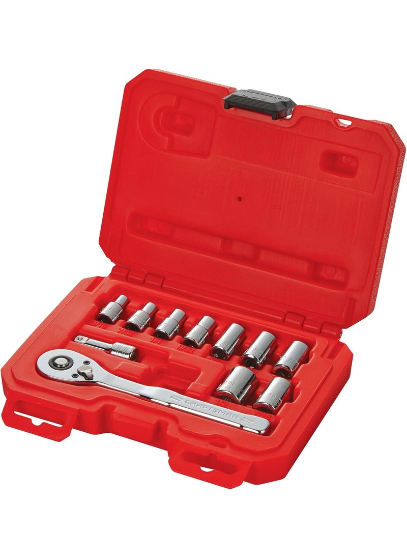 CRAFTSMAN CRAFTSMAN Mechanics Tool Set SAE 14 Inch Drive 11 Piece CMMT34870  - Image 4
