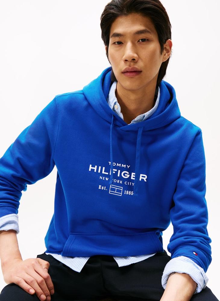 TOMMY HILFIGER Graphic Pullover Hoodie - Image 3