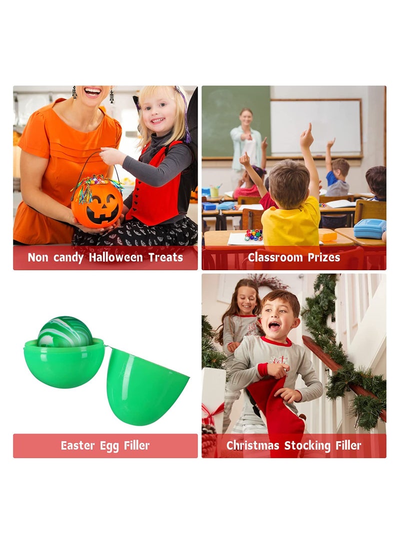 SOLARAE 50 Pcs Kids Comet Balls Bouncy Balls with Colorful Streamers Mini Rubber Ball for Kids Little Teens Birthday Party Favors Goodie Bag Fillers Assorted Colors - Image 4