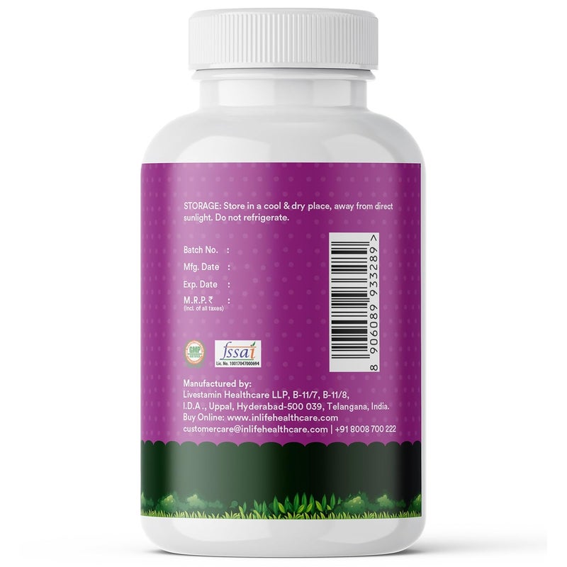 Inlife كبسولات حليب الشوك للكلاب والقطط | مكمل detox للكبد وصحة الكلى، 400 ملغ - 60 كبسولة نباتية - Image 5