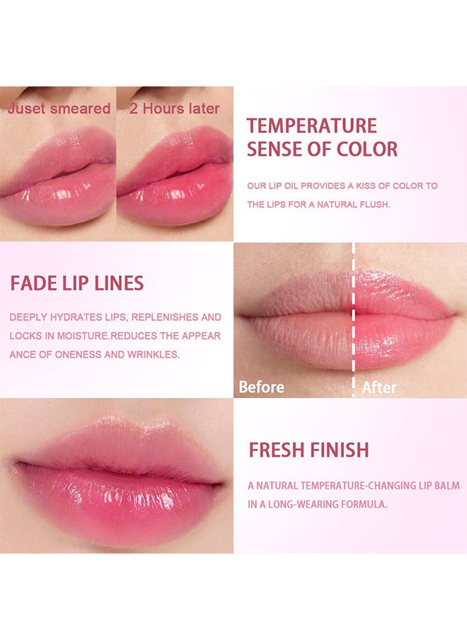 PEINIFEN - Avocado Tinted Lipstick, PH Lip Color Changing Lipstick Balm For Women Girls, Mood Long Lasting Color Change Light Pink Lipstick Lip Tint Makeup Lip Plumper Gloss - Image 1