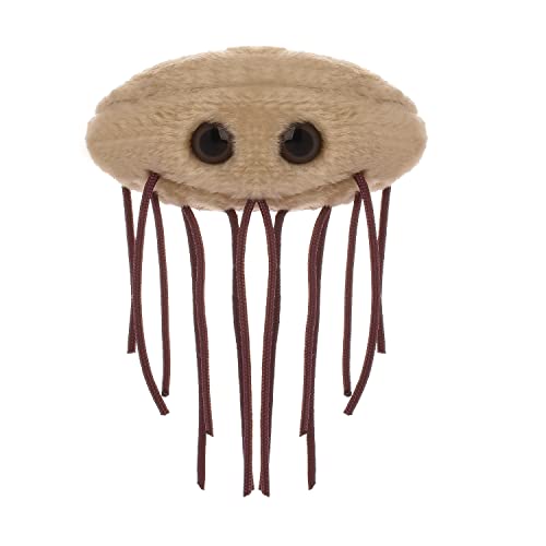 Giant Microbes GIANTmicrobes E. Coli Plush, Microbiology Gifts, Gastroenterologist Gift, Gastroenterology Gifts, Gut Microbiome, Medical Laboratory Scientists, Petri Dish - Image 1