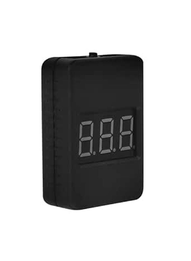 Digital Battery Capacity Voltage Tester For 1 8s Lipo With Low Voltage Alarm Black - Image 1