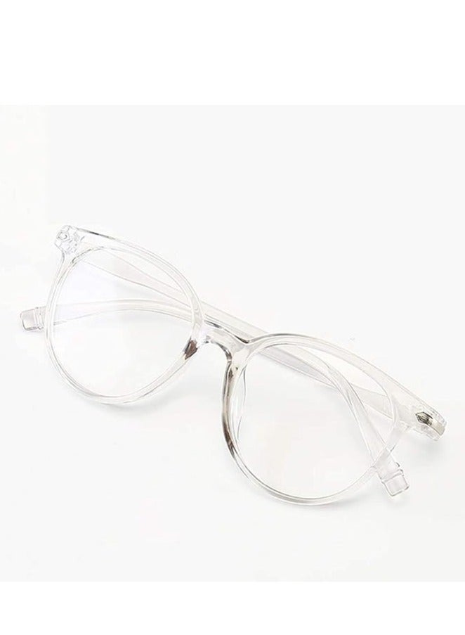 نظارات واقية من الضوء الأزرق الشفاف / مناسبة للرجال والنساء لقراءة ، ومكافحة الأشعة فوق البنفسجية ، ومنع إجهاد العين - Image 4