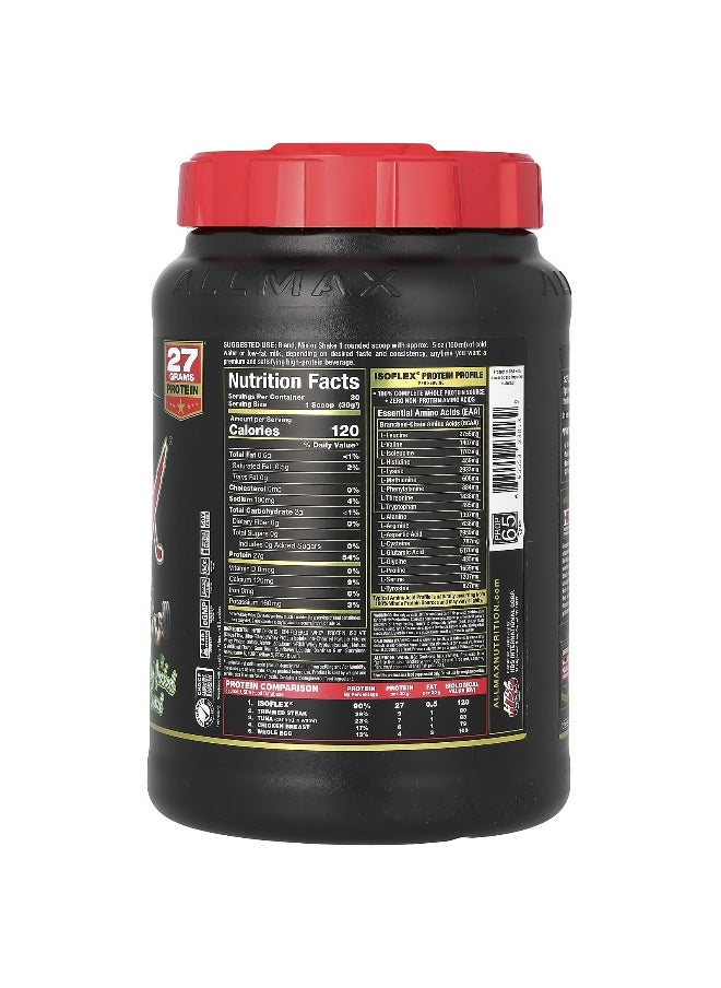Allmax - ALLMAX, ISOFLEX®, Pure Whey Protein Isolate, Lucky Jacked Cereal, 2 lbs (907 g) - Image 1