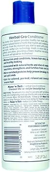 Mane 'n Tail Straight Arrow Herbal Gro Conditioner 355 ml Pack of 3 - Image 4