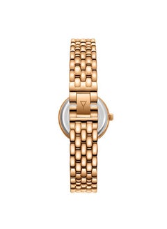 ECSTACY Ecstacy Women's VJ20 Movement Watch, Analog Display and Stainless Steel Strap - E23510-RBKMK, Two Tone Rose Gold  - Image 3