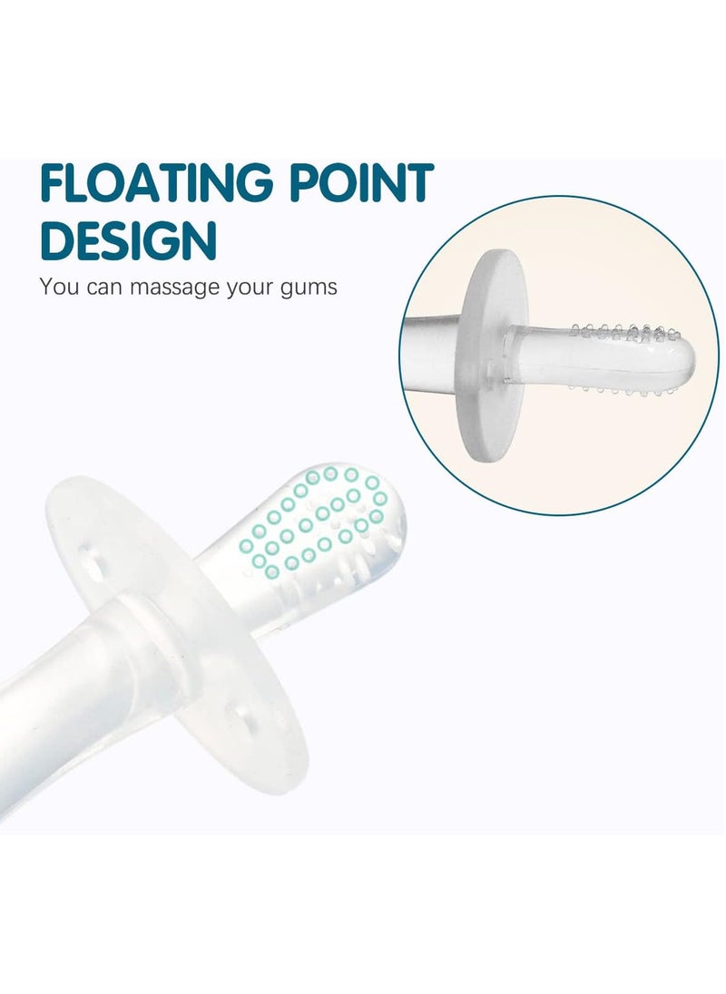 ECVV Safe Baby Silicone Teething Stick Environmentally Silicone Teething Stick Toddler Chews Teether Toothbrush Dental Care Baby Care  - Image 3